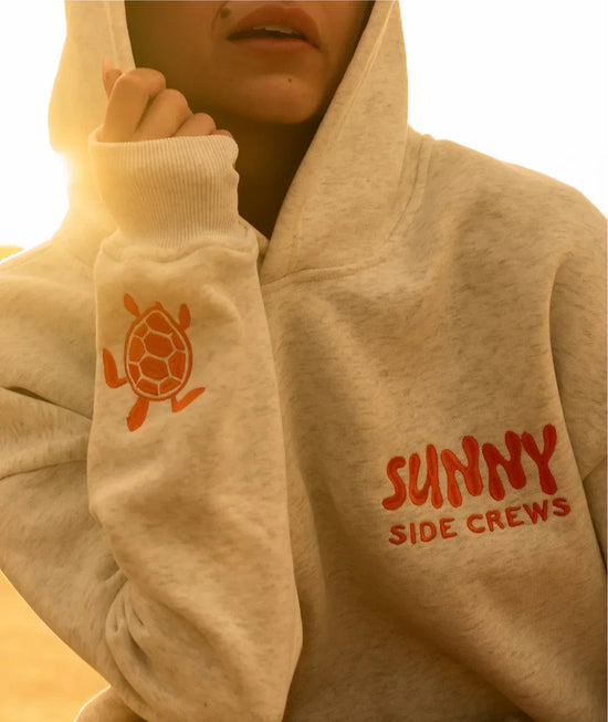 Sweat à capuche "Sauvons la tortue"